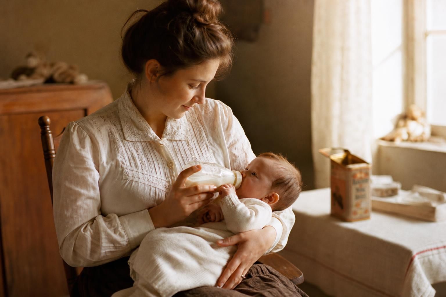 découvrez les raisons historiques et scientifiques derrière l'invention du lait infantile, une alternative nutritive au lait maternel pour le bien-être des nourrissons.