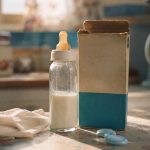 découvrez les ingrédients et la composition du lait maternisé dans les années 1950, un aperçu historique de l'alimentation infantile de l'époque.