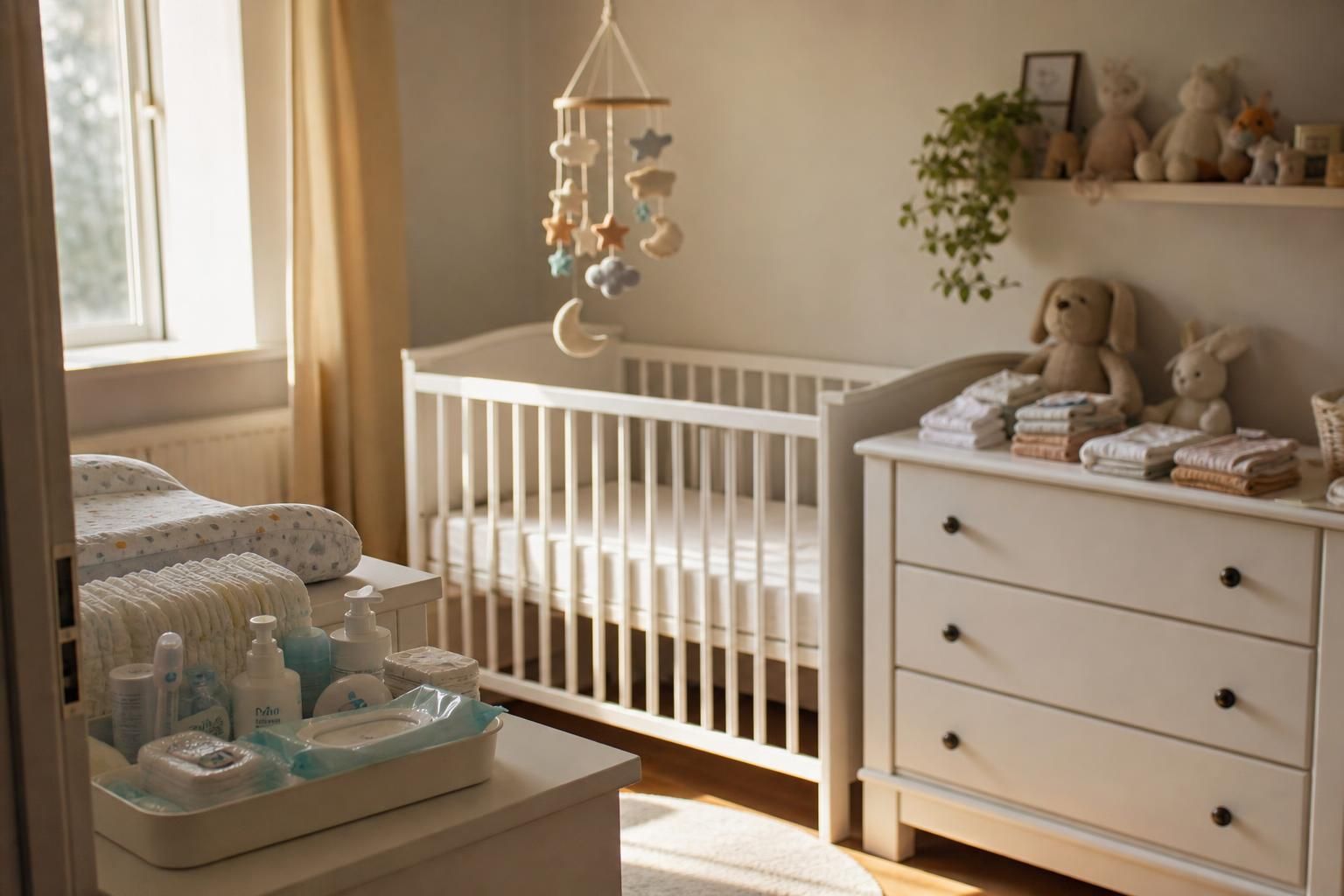 découvrez la liste complète pour préparer la chambre de bébé avant l'accouchement et assurer un espace calme, sûr et confortable pour votre nouveau-né.