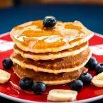 recette pancakes banane flocon d avoine — Recette pancakes banane flocon d'avoine